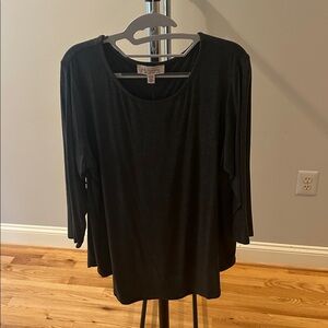 NWT Philosophy 2X Charcoal Gray Top